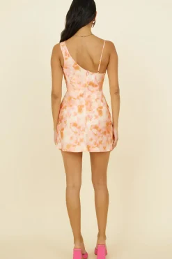 Decision Making Dress Orange