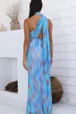 Deep Desire Maxi Dress Blue