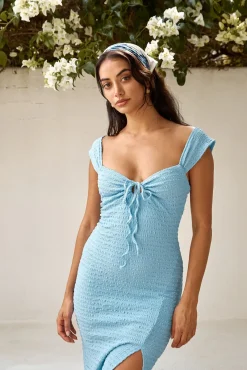 Deep Dive Maxi Dress Blue
