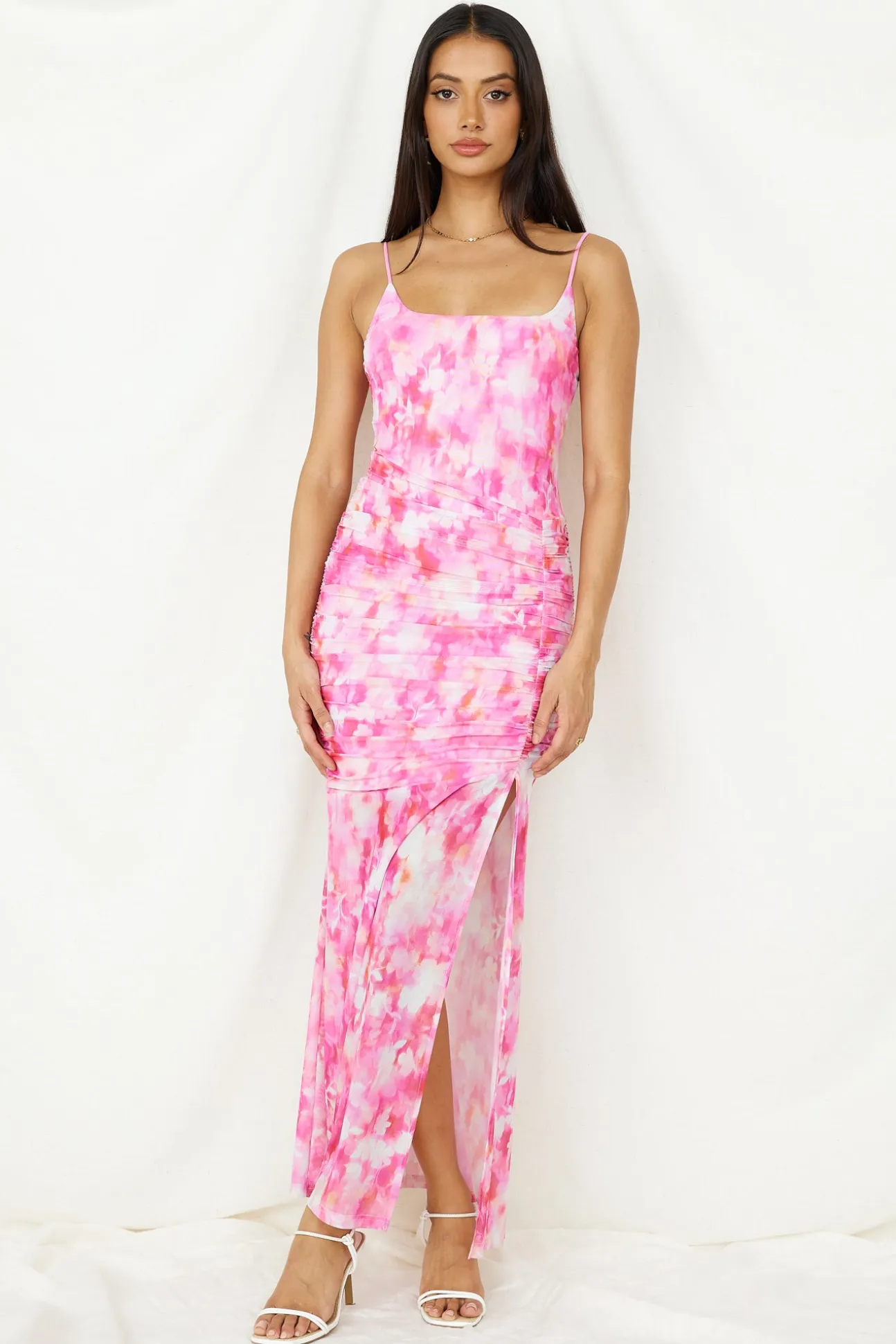 Deep Sea Dive Maxi Dress Pink