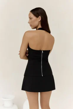 Delighted Skort Black