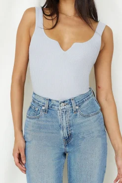 Diamond Sky Bodysuit Grey