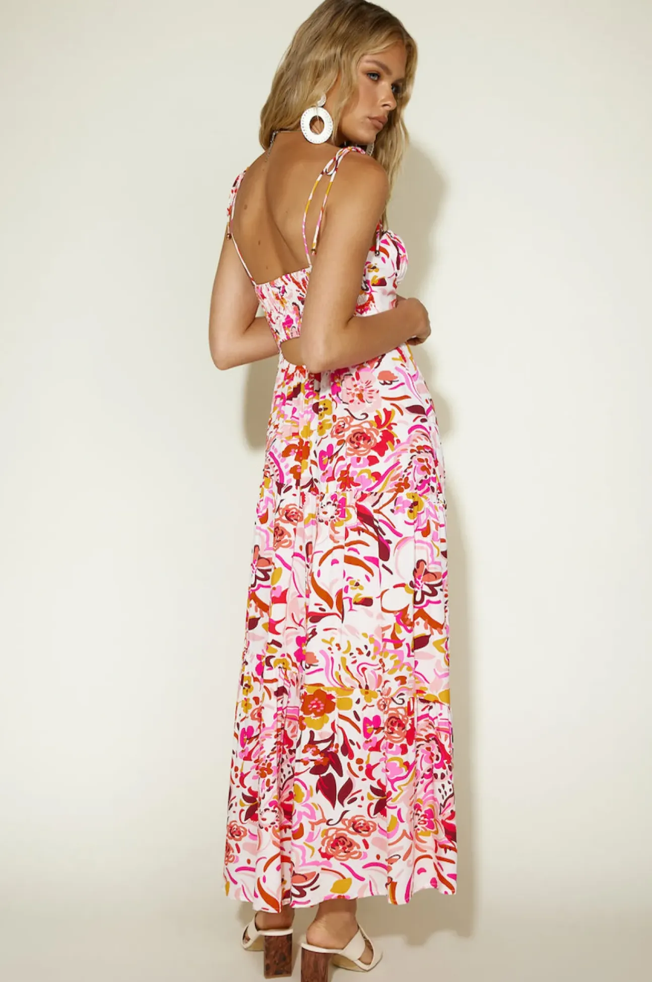 Dinner Date Maxi Dress Floral