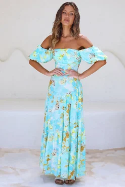 Dive Deeper Maxi Dress Green