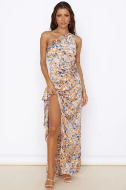 Divine Surrender Maxi Dress Yellow
