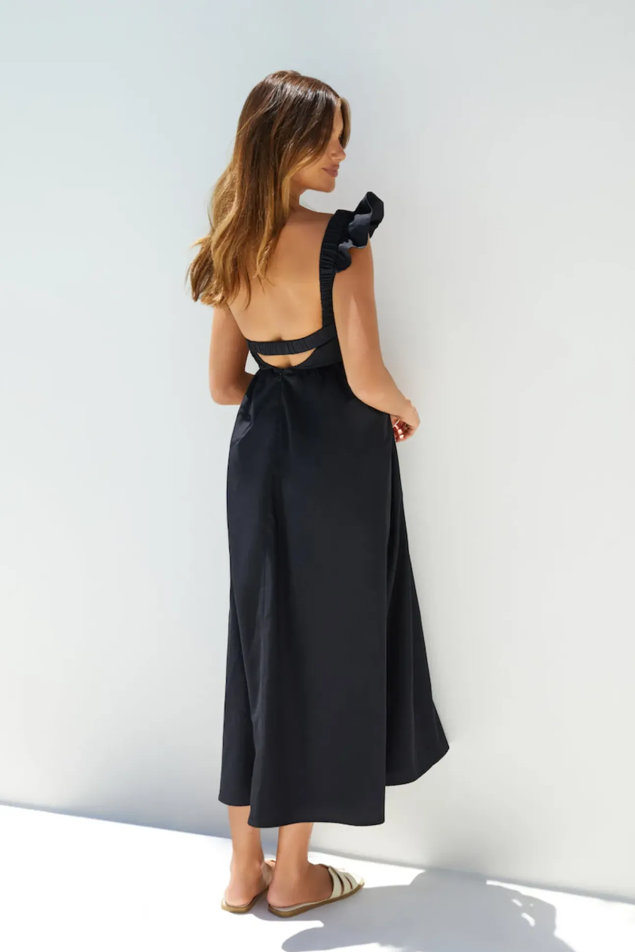 Divinity Maxi Dress Black