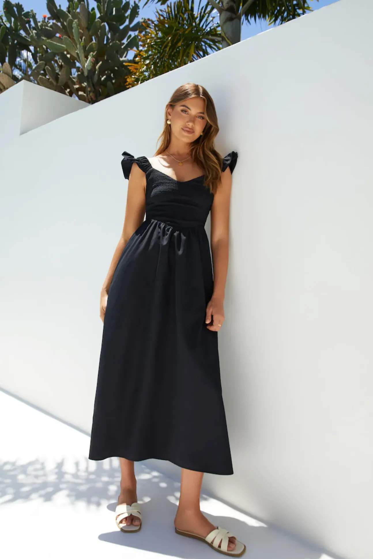 Divinity Maxi Dress Black