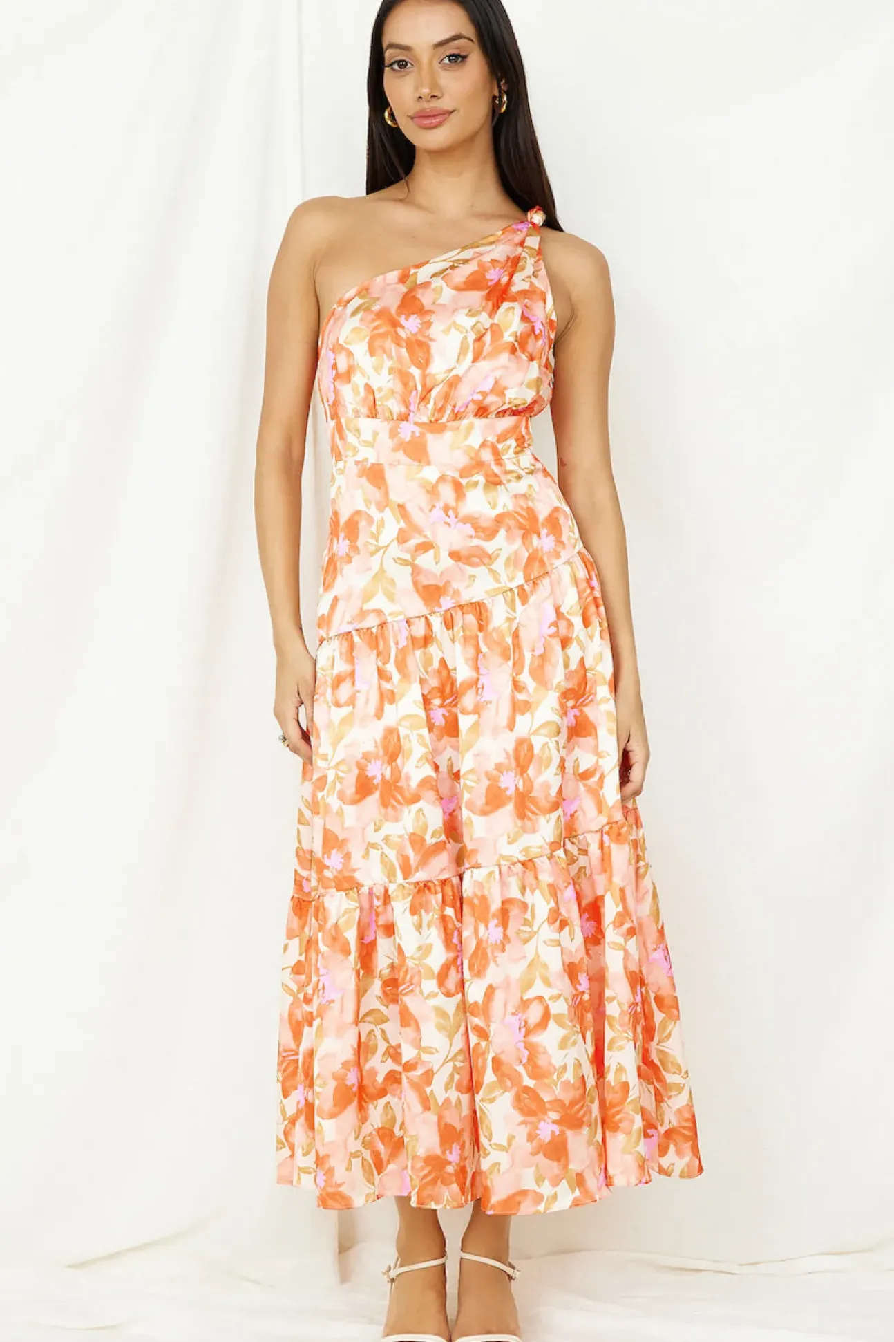 Dream Girl Maxi Dress Orange