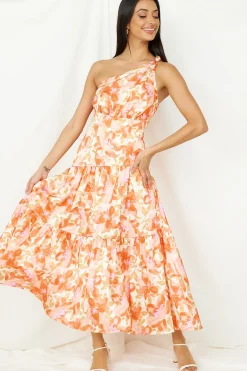 Dream Girl Maxi Dress Orange