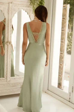 Dreaming Desire Maxi Dress Sage