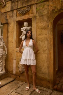 Dreaming of Us Mini Dress White