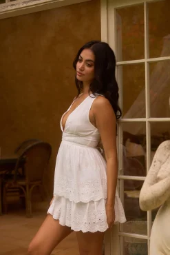 Dreaming of Us Mini Dress White