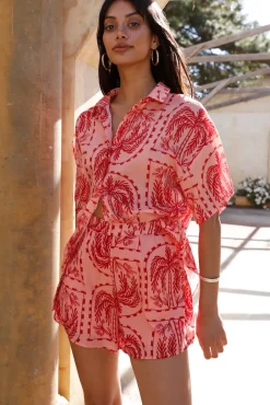Drifting Away Shirt Red