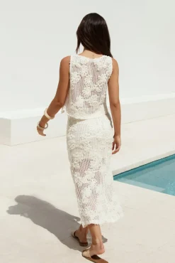Dry Martini Floral Set White