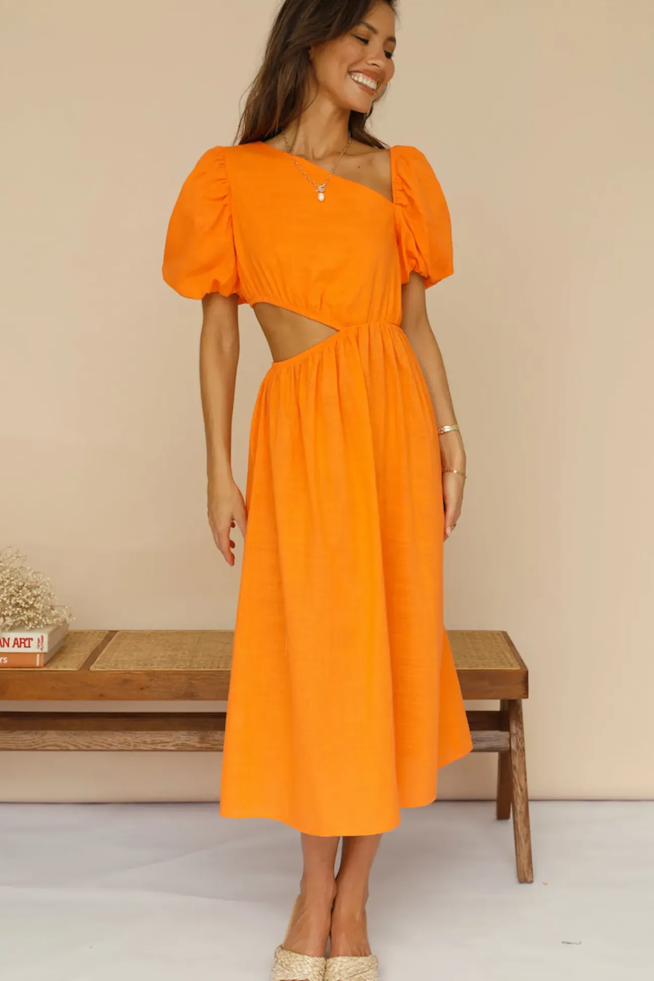 Eclipsed Midi Dress