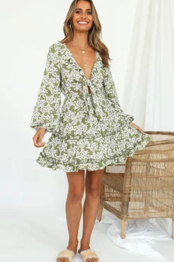 Eclipse Dress Olive