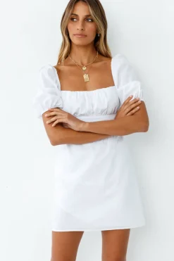 Elreid Dress White