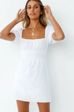 Elreid Dress White