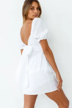 Elreid Dress White