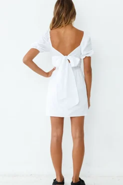 Elreid Dress White