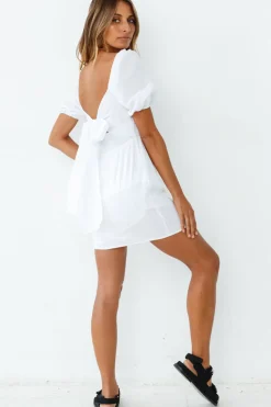 Elreid Dress White