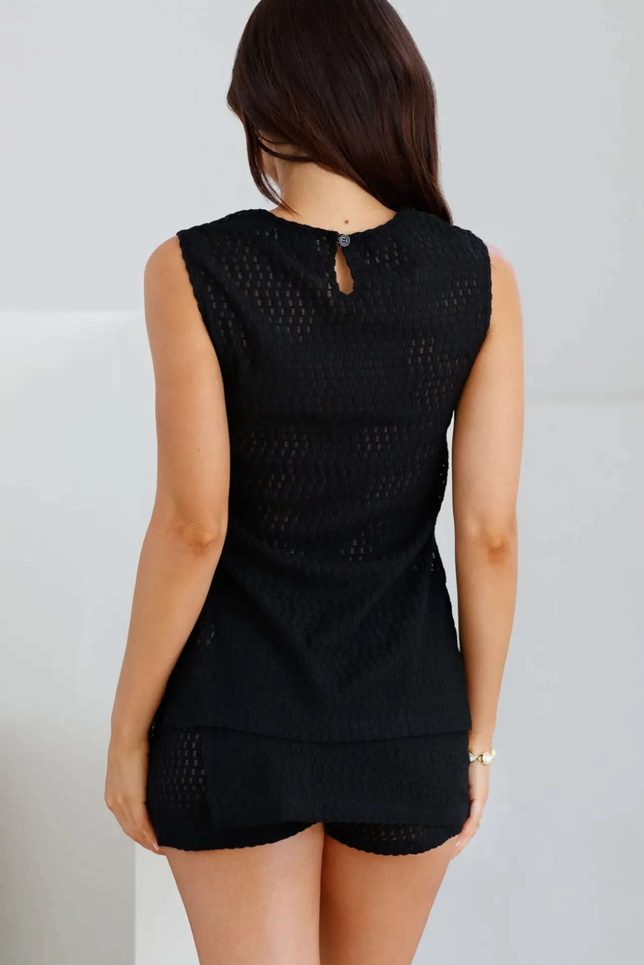 Enamoured Skort Black