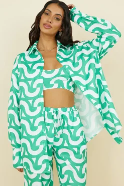 Enchanted Days Shirt Green