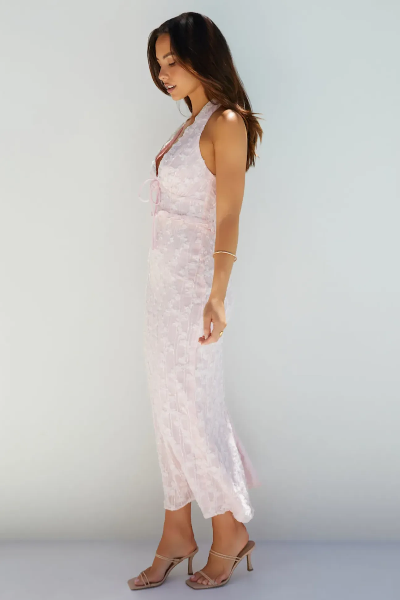 Enchanted Mist Maxi Dress Pink