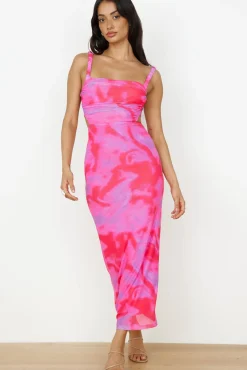 Enchanted Skies Maxi Dress Pink
