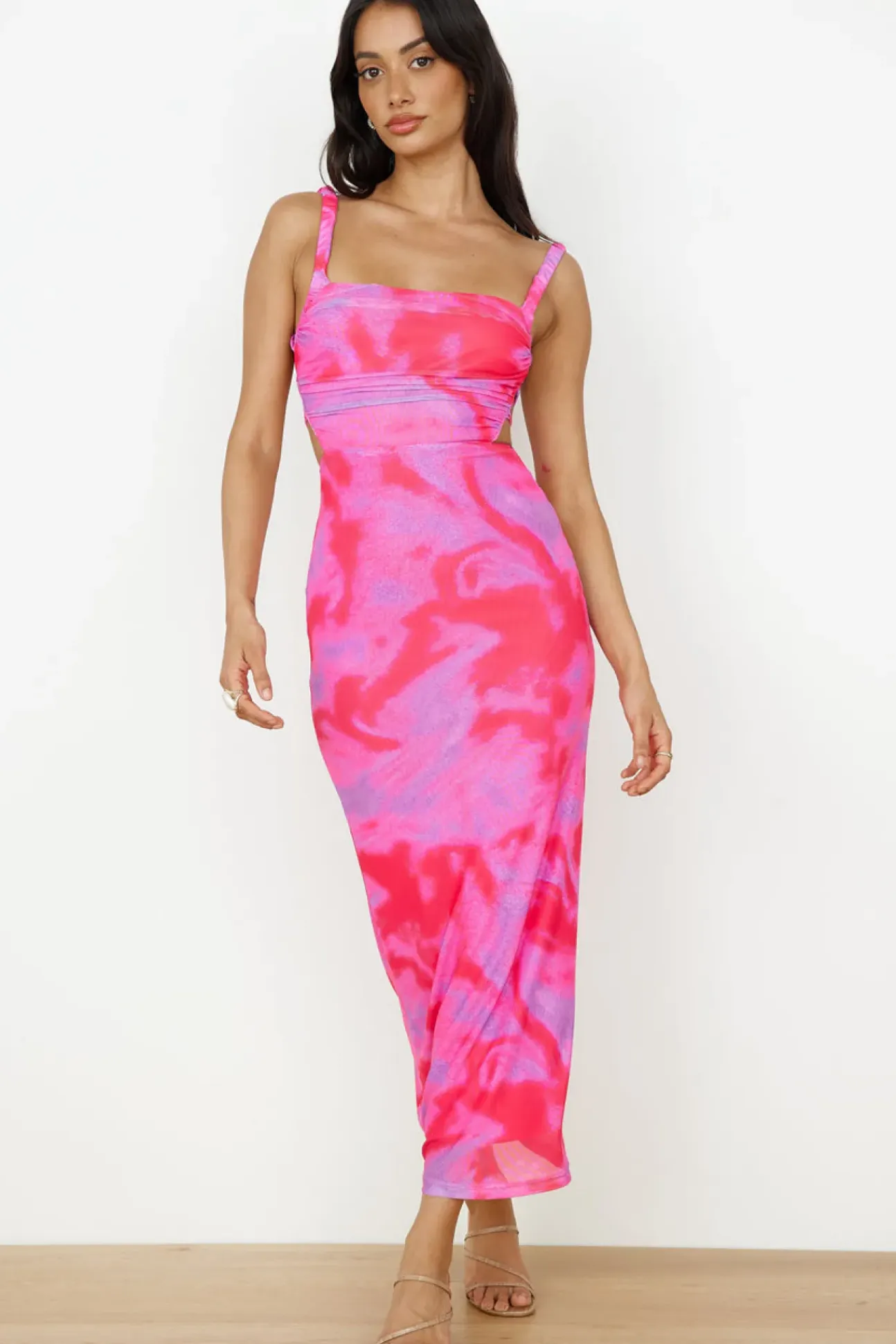 Enchanted Skies Maxi Dress Pink