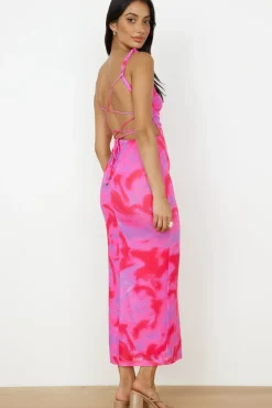 Enchanted Skies Maxi Dress Pink