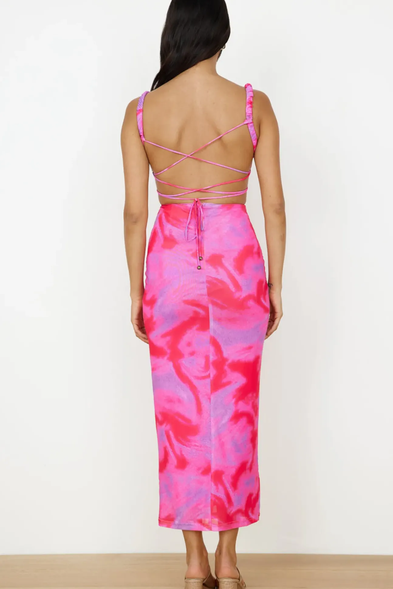 Enchanted Skies Maxi Dress Pink