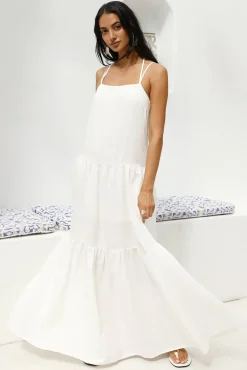 Endless Grace Maxi Dress White