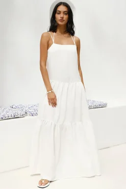 Endless Grace Maxi Dress White