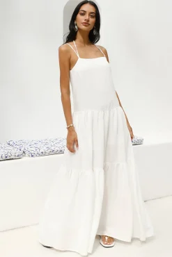 Endless Grace Maxi Dress White