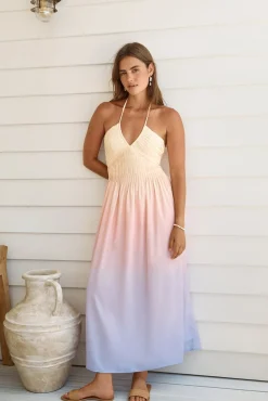 Energetic Lover Maxi Dress Purple
