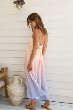 Energetic Lover Maxi Dress Purple