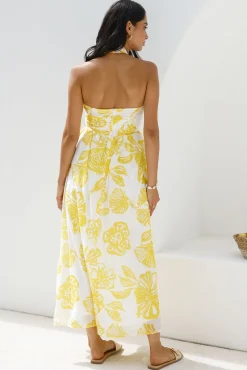 Eternal Spring Maxi Dress Yellow