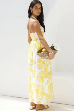 Eternal Spring Maxi Dress Yellow