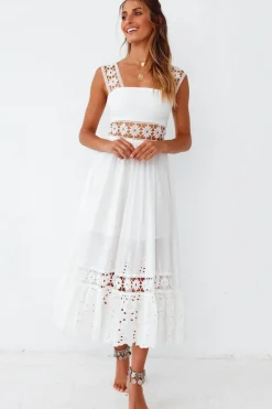 Eugenia Maxi Dress White