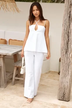 Exotic Wonders Pant White