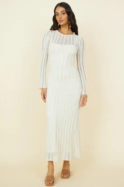 Exploration Maxi Dress Beige