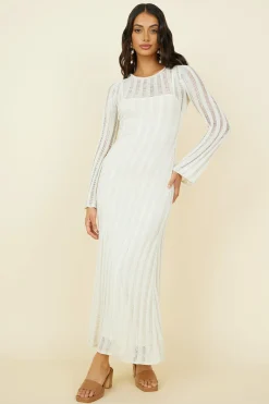 Exploration Maxi Dress Beige