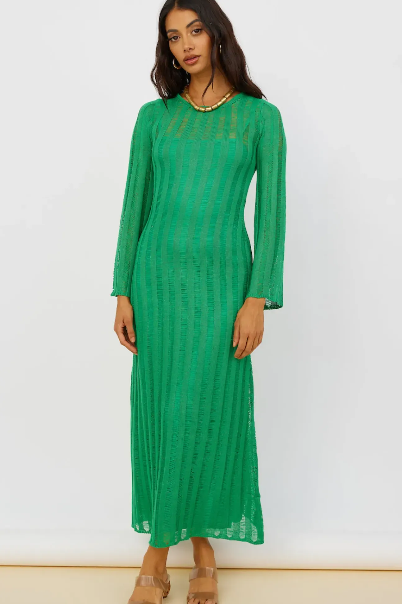 Exploration Maxi Dress Green