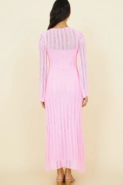 Exploration Maxi Dress Pink