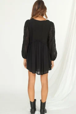 Fancy Evening Dress Black