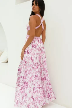 Fashion Forward Maxi Dress Purple
