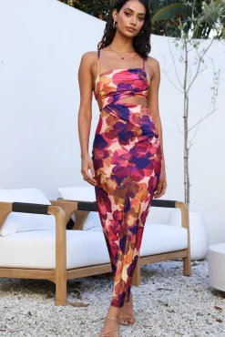 Feeling In Love Maxi Dress Purple