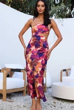 Feeling In Love Maxi Dress Purple