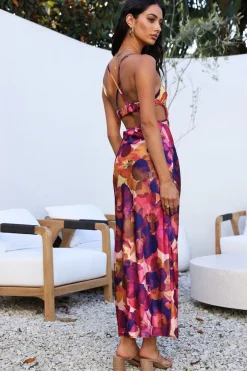 Feeling In Love Maxi Dress Purple